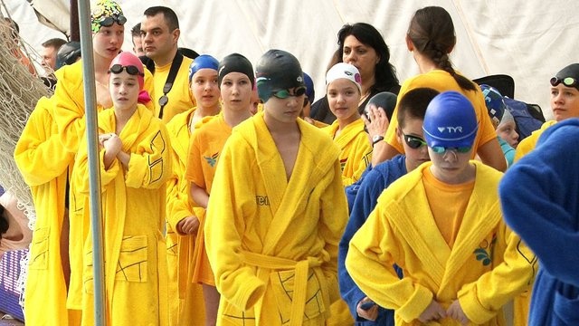 A régió tehetségei úsztak Kaposváron