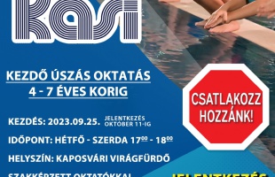 Ismét úszásoktatás a KASI-ban