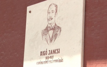 Felavatták Rigó Jancsi emléktábláját