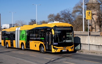 Hazai gyártású elektromos csuklós buszok érkeznek