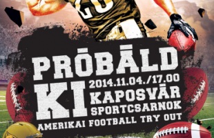 Próbáld ki az amerikai futballt az Arany Rókáknál!