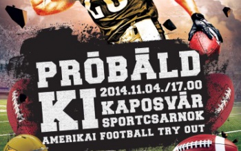 Próbáld ki az amerikai futballt az Arany Rókáknál!
