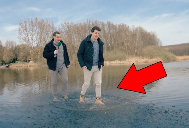 Ezt nem fogja elhinni! Rájöttünk a vízen járás titkára!!!