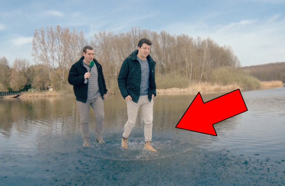 Ezt nem fogja elhinni! Rájöttünk a vízen járás titkára!!!