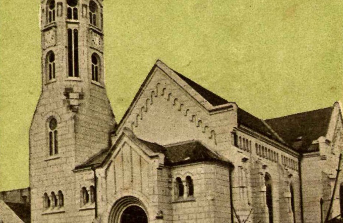 Kaposvári templom az ifjúság szentjének