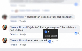 Takács Richárd tagadja, hogy akasztana, helyette eltávolítaná a diktátort bármilyen eszközzel!