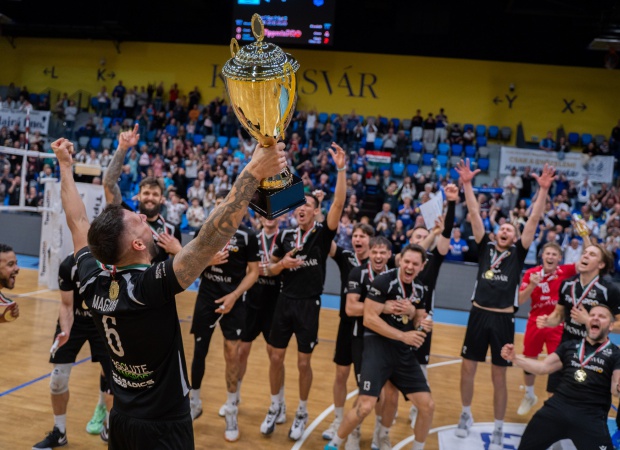 Ismét magyar bajnok a Fino Kaposvár férfi röplabdacsapat!