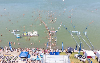 Jövő szombaton tartják meg a Balaton-átúszást