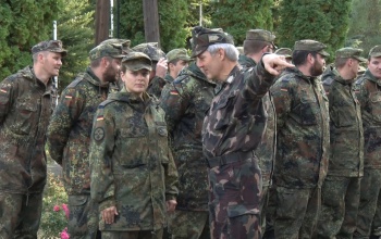 Közös gyakorlatot tartanak a magyar és német katonák