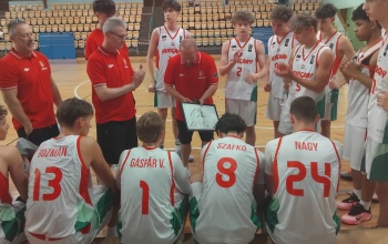 KASI-s fiatalokkal a soraiban kezdi meg szereplését a magyar U16-os válogatott az Eb-n