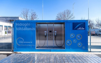 Megnyílt és ingyenesen használható Magyarország első hidrogén-töltőállomása