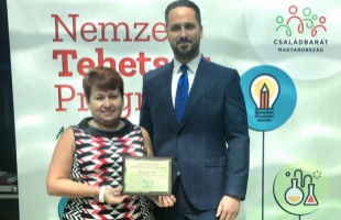 Öt éve kaptuk meg a Tehetségbarát Önkormányzat díjat
