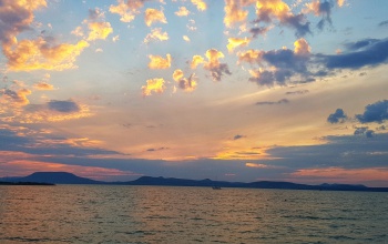 Nem emelkedett a Balaton vízszintje