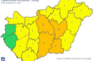 Hőség: Somogyban elsőfokú figyelmeztetés van érvényben