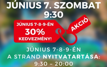 Csobbanjunk bele a nyárba – Nyit a Virágfürdő strandja!