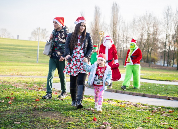 Mikulásfutás a Városligetben – fotók
