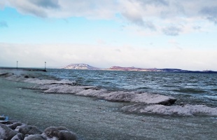 Varázslatos és káprázatos a téli Balaton