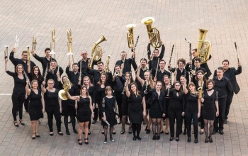 Nívós díjat vett át Major András karnagy, a Zsolnay Wind Orchestra nevében