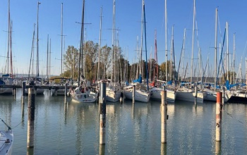 Télen nem látogatható a Galamb-sziget a Balatonon