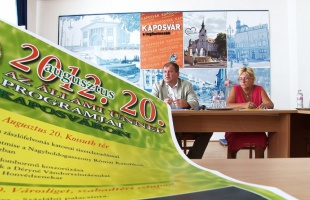 Legyen program augusztus huszadika!