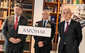 Kövér László: a kaposvári fejlesztések sorsáról is dönt a választás