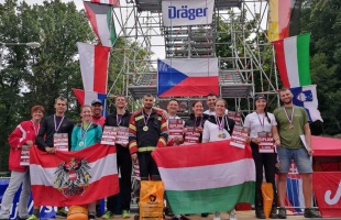 Ifj. Bodó László is csapattag volt: magyar arany a nemzetközi tűzoltóversenyen