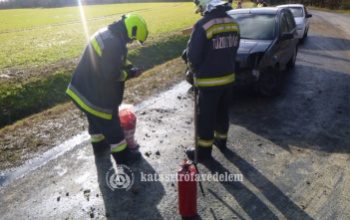 Csütörtökön több baleset is történt a vármegyében