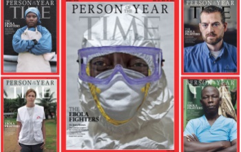 Az ebola ellen küzdők az év emberei a Time-nál