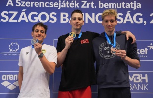 Újabb kaposvári érem az úszó ob-n