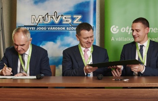 Megállapodást kötött a Megyei Jogú Városok Szövetsége az OTP Bankkal