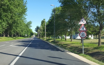 A munkások elmentek, a 30-as táblák ottmaradtak