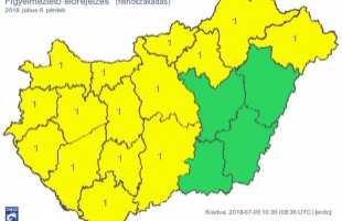 Csapadékosra fordul az idő, vagy kánikula lesz pénteken?