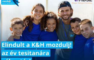 Indul a K&H mozdulj! az év tesitanára 2025 választás
