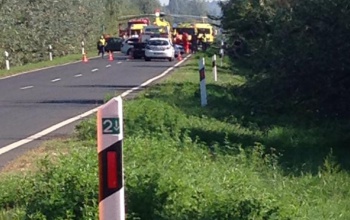 Baleset miatt teljes útlezárás van a 7-es főúton
