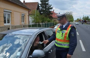 A somogyi rendőrök 2332 személyt ellenőriztek a négy napban