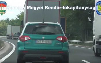 Folyamatos a kontroll az M7-es autópályán