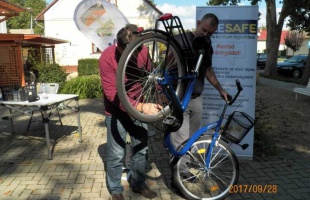 Házhoz megyünk és Bike Safe Lábodon