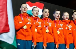 Három érmet szerzett a kaposvári Farkas Júliával felálló felnőtt magyar rg-válogatott a franciaországi Grand Prix versenyen