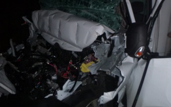 Kisteherautó és nyerges vontató karambolozott az M7-esen