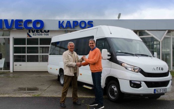 Új kisbuszt vásárolt a KKK utánpótlás egyesülete