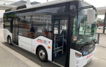 A következő napokban mi is kipróbálhatjuk az elektromos buszt Kaposváron