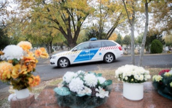 A rendőrség idén is jelen lesz a temetők környékén