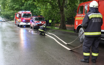 Biogáz-szivárgás elhárítását gyakorolták a cukorgyárnál