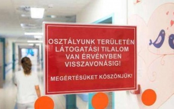 Látogatási tilalom a kórházakban és a bentlakásos szociális intézményekben