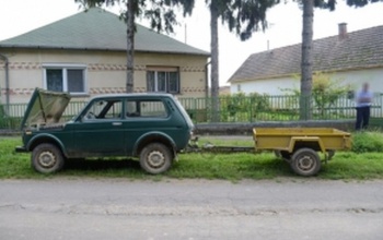 Hamis rendszám, elszíneződött szonda