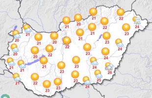Az éjszakai hidegfront után ismét kisüt a nap