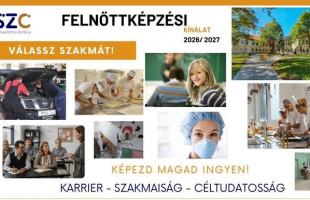 Új szakma, új lehetőség – megjelent a KSZC felnőttképzési kínálata