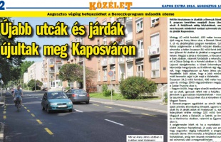 Tíz éve újult meg az Arany János utca