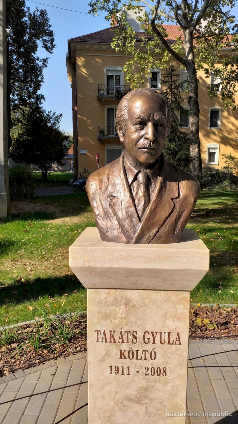 Takáts Gyula szobra (kozterkep.hu)