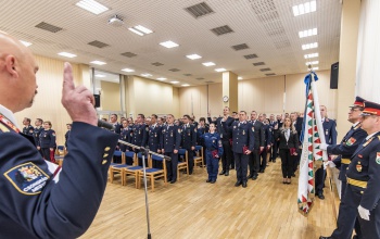 Első tiszteket avattak a katasztrófavédelmi főigazgatóságon